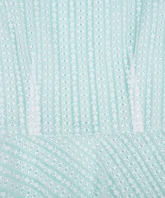 green plain net kids kurtis 2