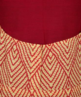 red printed cotton kids tops 2