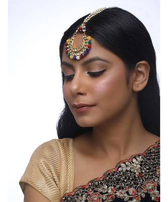Multi Kundan Maang Tikka 1