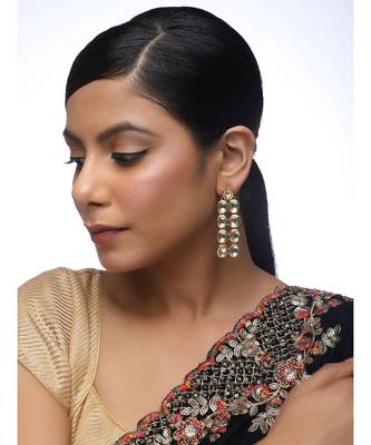 Red Kundan Earrings 1