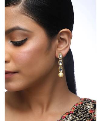 Multicolor Kundan Earrings 1