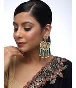 Multicolor Kundan Earrings