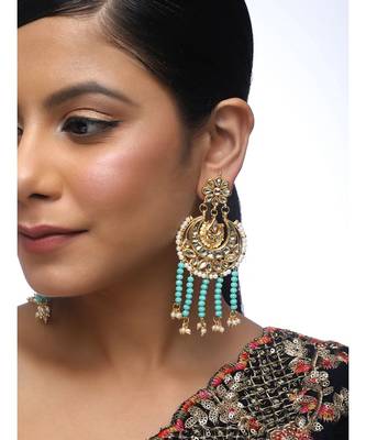 Multicolor Kundan Earrings 2