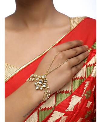Blue Kundan Bracelet 1