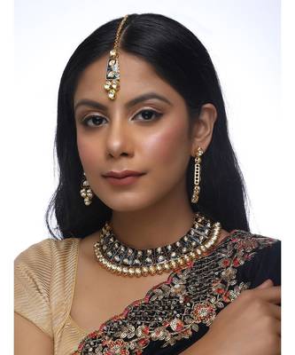 Meenakari Choker Set 1