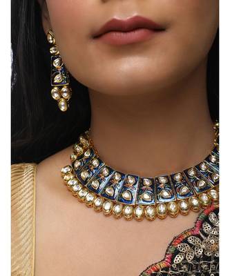 Meenakari Choker Set 2