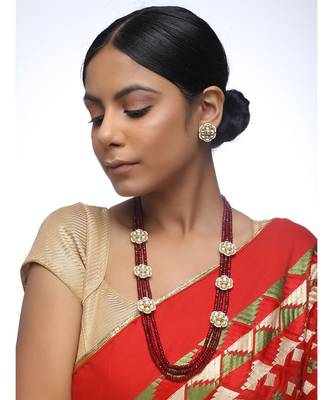 Pearl Kundan Set 1