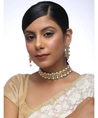 Multicolor Kundan Choker Set 1
