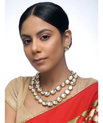 Gold Kundan Choker Set 1