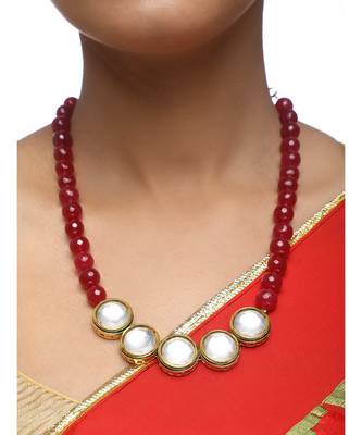 Turquoise  Kundan Choker Set 1