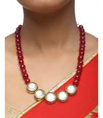 Turquoise  Kundan Choker Set