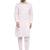 Designer Pink Pathani Linen Kurta with Pants for a Royal look by TREEMODA