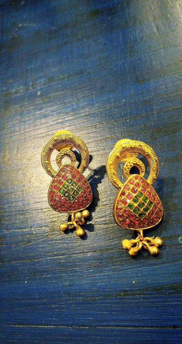 Gold Elegant Studs