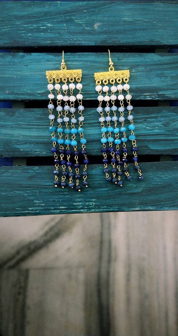 Shades Of Blue Earrings