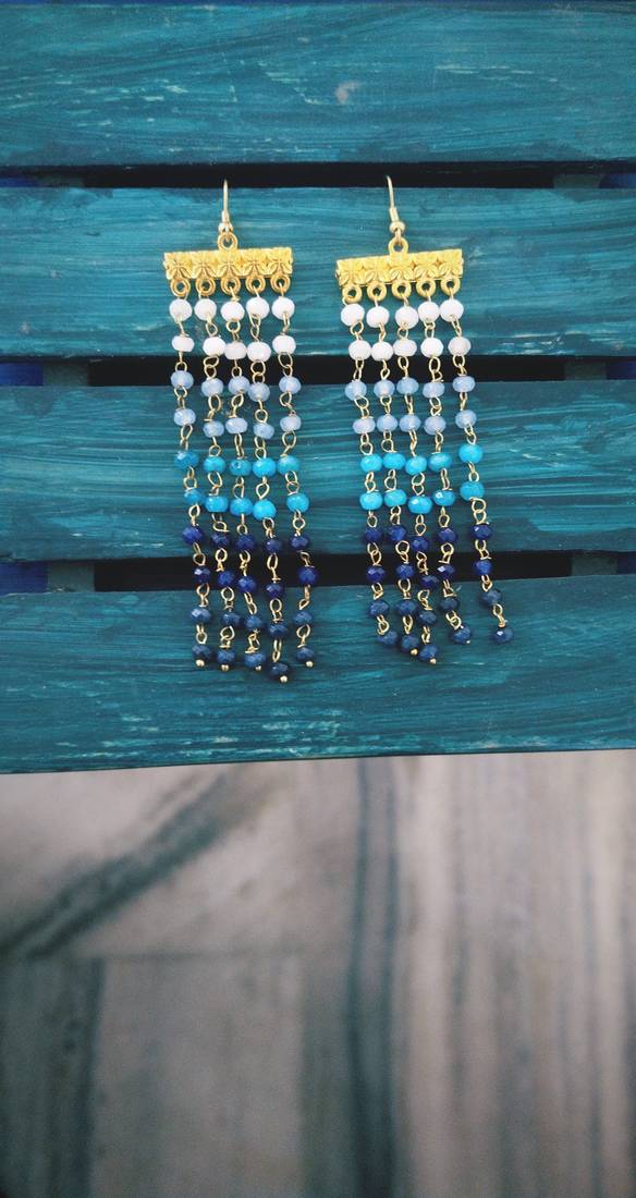 Shades Of Blue Earrings