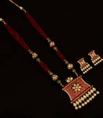 Maroon Necklaces