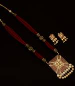 Maroon Necklaces