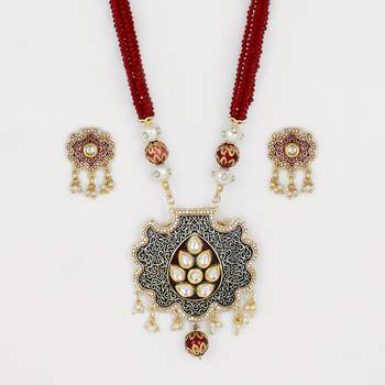 Maroon Necklaces 3