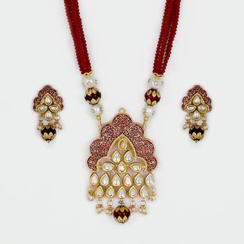 Maroon Necklaces 3