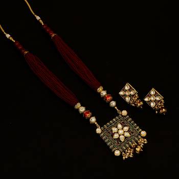 Maroon Necklaces 1