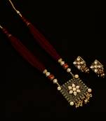 Maroon Necklaces