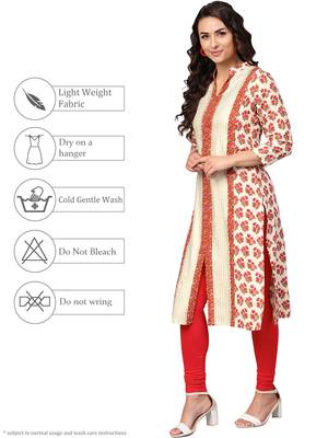 Multicolor printed rayon kurti 5