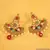 Antique Navratan Zircon Danglers
