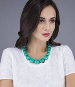 turquoise Green Stone Beautiful Necklace