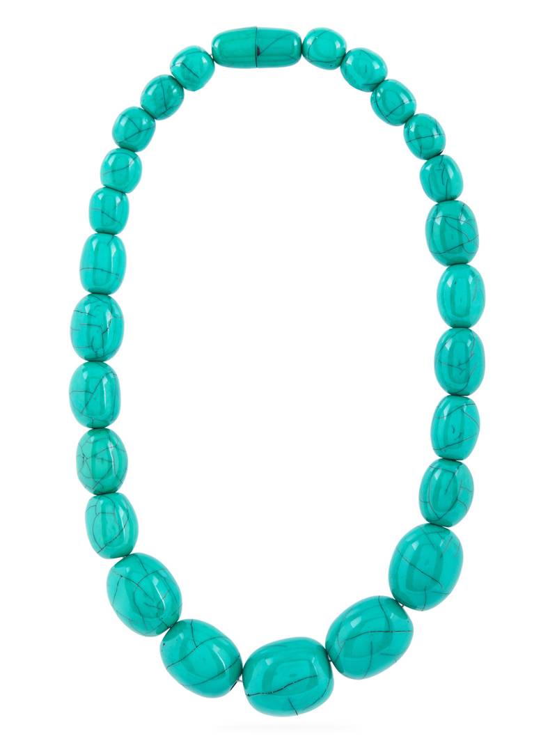 turquoise Green Stone Beautiful Necklace
