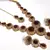 Maroon Color Stone Round Necklace set