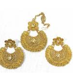 Multicolor cubic zirconia maang tikka