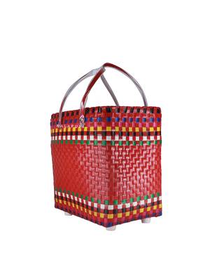 Kalapuri Shopping/Travelling Baskets Authentic Hand Crafted Large Basket Bag 3