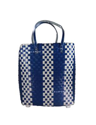 Kalapuri Shopping/Travelling Baskets Authentic Hand Crafted Large Basket Bag 1