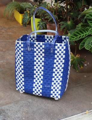 Kalapuri Shopping/Travelling Baskets Authentic Hand Crafted Large Basket Bag 2
