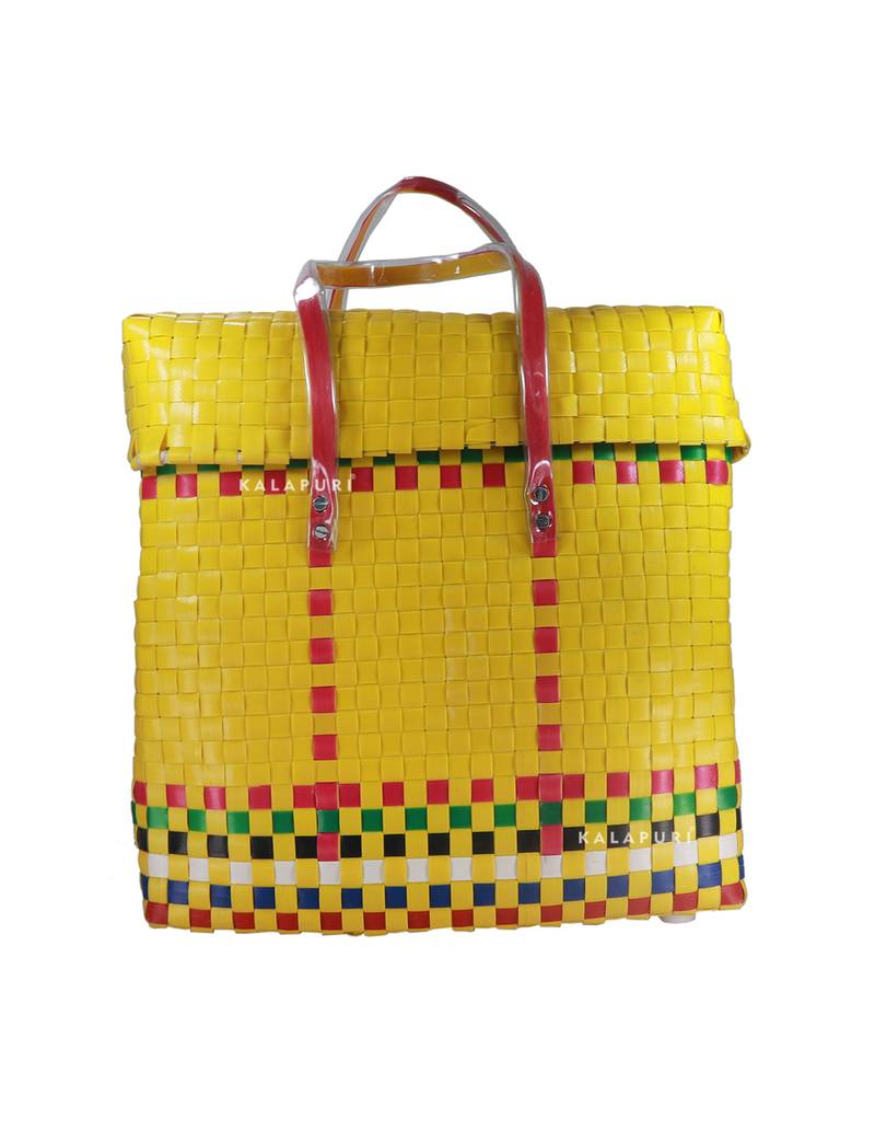 Kalapuri Shopping/Travelling Baskets Authentic Hand Crafted Large Basket Bag