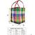 Kalapuri Shopping/Travelling Baskets Authentic Hand Crafted Large Basket Bag