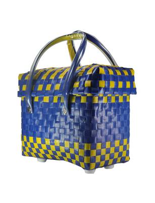 Kalapuri Shopping/Travelling Baskets Authentic Hand Crafted Large Basket Bag 3