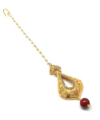 Gold Plated Maang Tikka For Women And Girls 4
