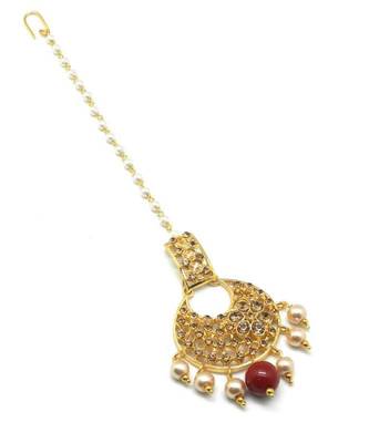 Gold Plated Maang Tikka For Women And Girls 2