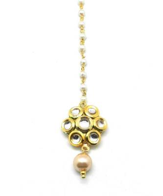 Flower Style Maang Tikka For Women/Girls 2