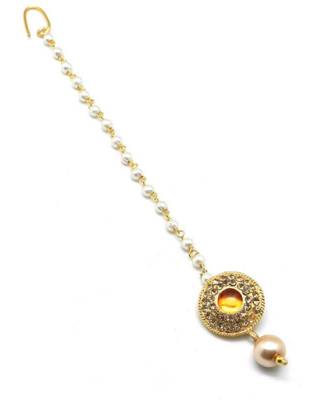 Gold Plated Maang Tikka For Women And Girls 1