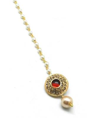 Gold Plated Maang Tikka For Women And Girls 2