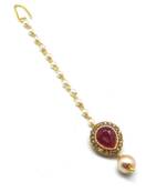 Gold Plated Maang Tikka For Women And Girls