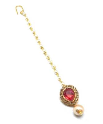 Gold Plated Maang Tikka For Women And Girls 1