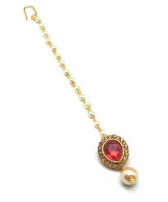 Gold Plated Maang Tikka For Women And Girls 2