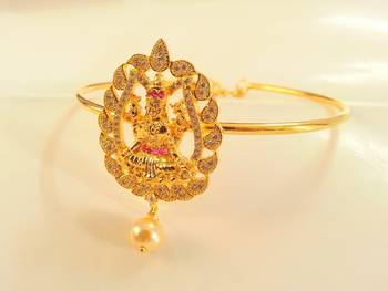 White cubic zirconia bajuband 1