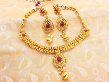 Pink agate necklace sets 1