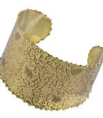 Graceful Gold Plated Stylish Free Size Kada For Women & Girls