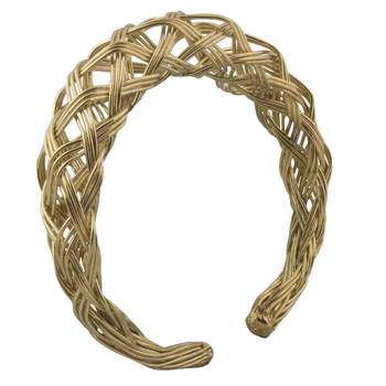 Splendid Gold Plated Designer Free Size Brass Kada For Women & Girls 1