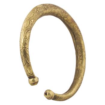 Well Formed Gold Plated Traditional Free Size Kada For Women & Girls 3